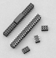 618 series Economy Female Header 2.0mm pitch SMT type Height  2.3 & 2.8mm